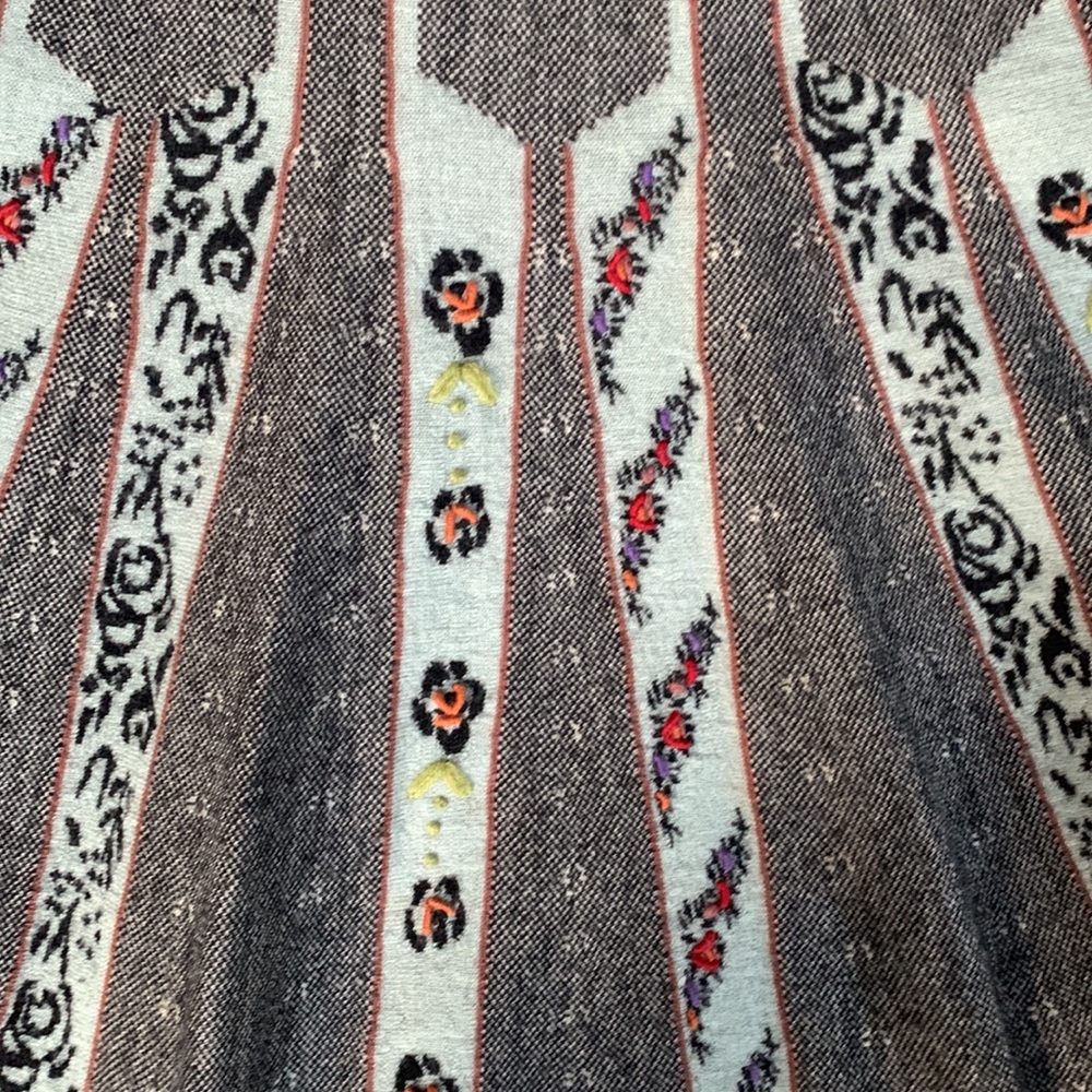 Anthropologie ‘s Moth Wool Skirt Beautiful Pattern Anthropology